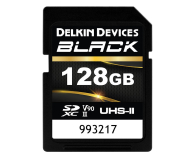 Delkin Devices 128GB SDXC BLACK Rugged UHS-II (V90) - 1258049 - zdjęcie 1
